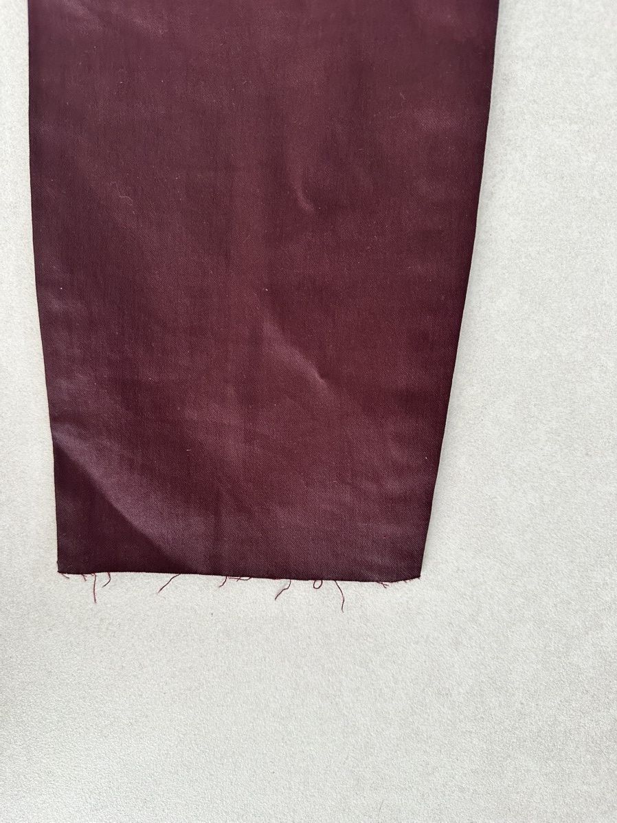 NYDJ NYDJ Women's Burgundy Coated Jeans Raw Hem size 8P Size 30" / US 8 / IT 44 - 3 Thumbnail