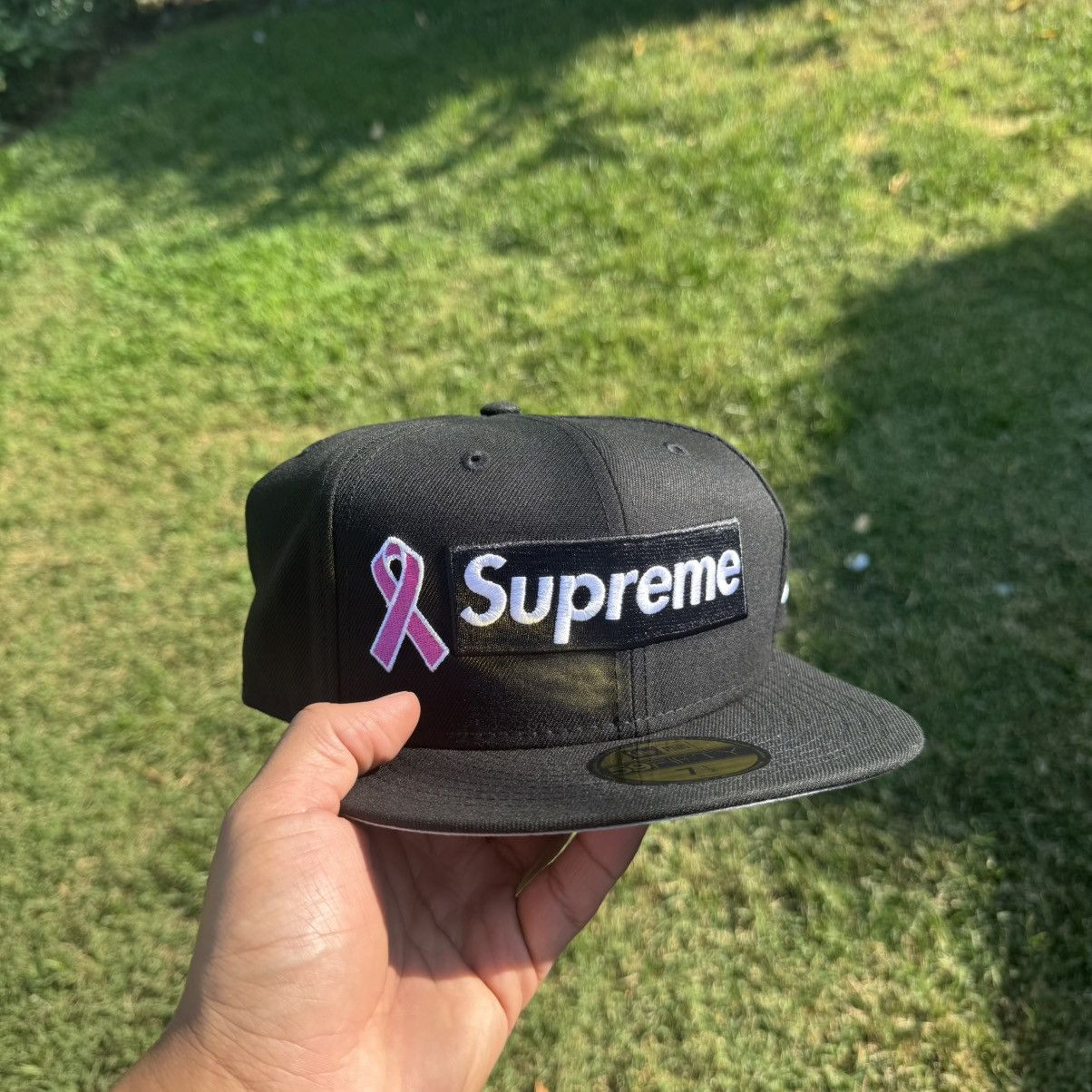 Supreme Supreme New Era Breast Cancer Awareness Fitted Hat (7 1/2 ) Size ONE SIZE - 2 Thumbnail