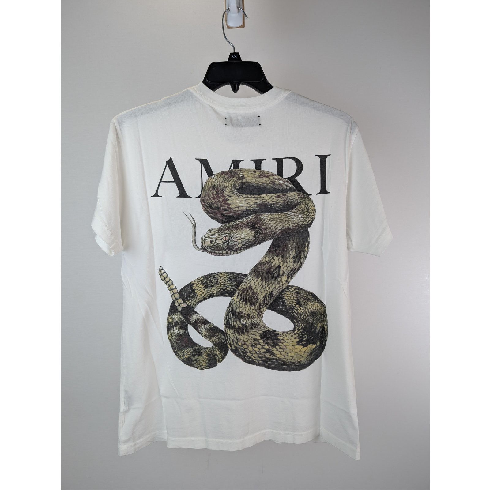 Amiri o1rshd1 Amiri Snake Tee T-Shirt in White Size US XS / EU 42 / 0 - 15 Thumbnail