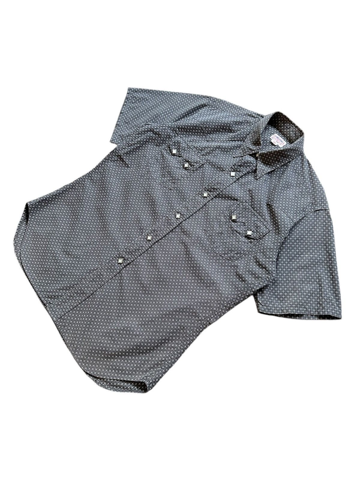 Warehouse & Co. 2010’s Doubleworks by Warehaouse sashiko western shirt Size US M / EU 48-50 / 2 - 2 Thumbnail
