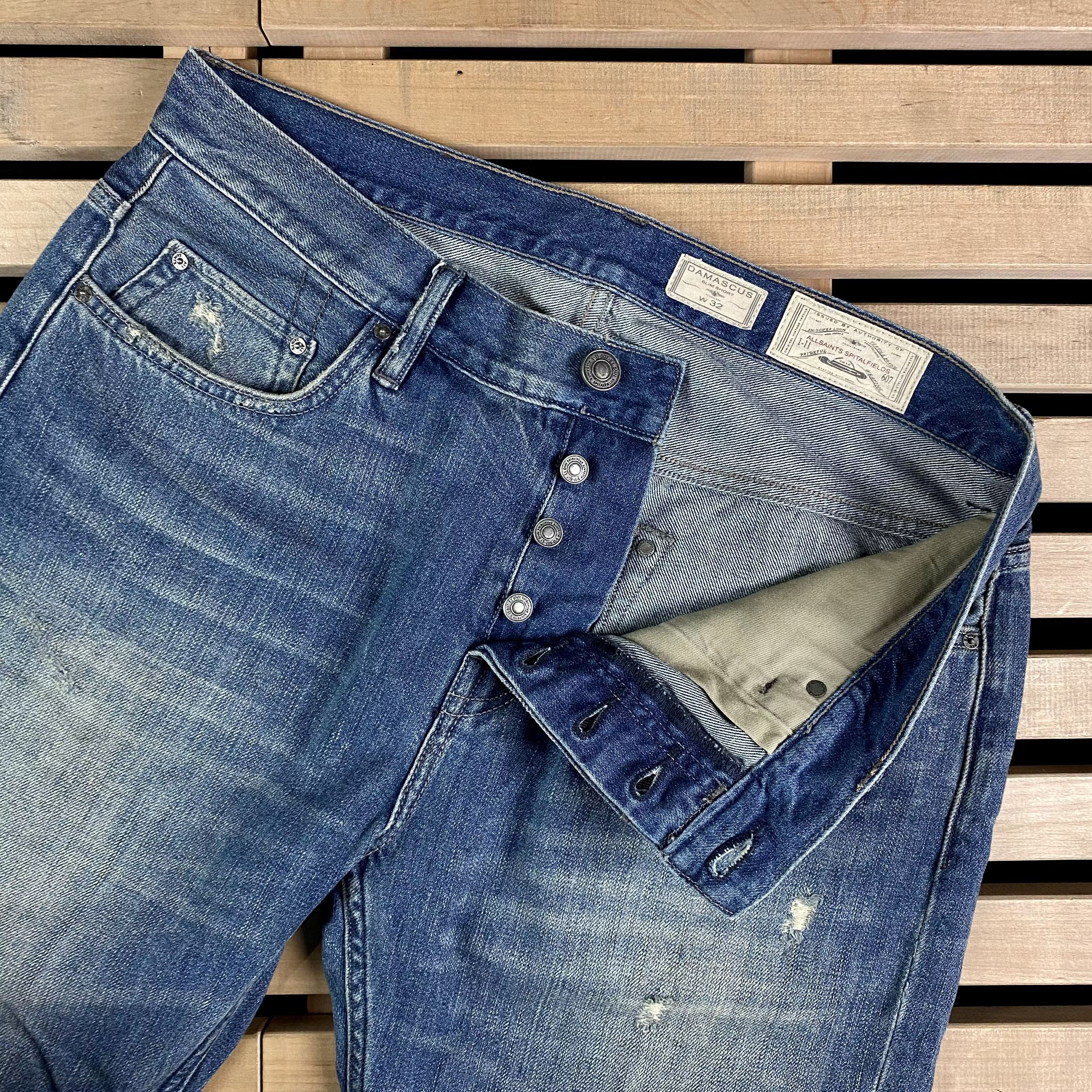 Allsaints Mens Jeans Shorts Allsaints Size 32 Size US 32 / EU 48 - 4 Thumbnail