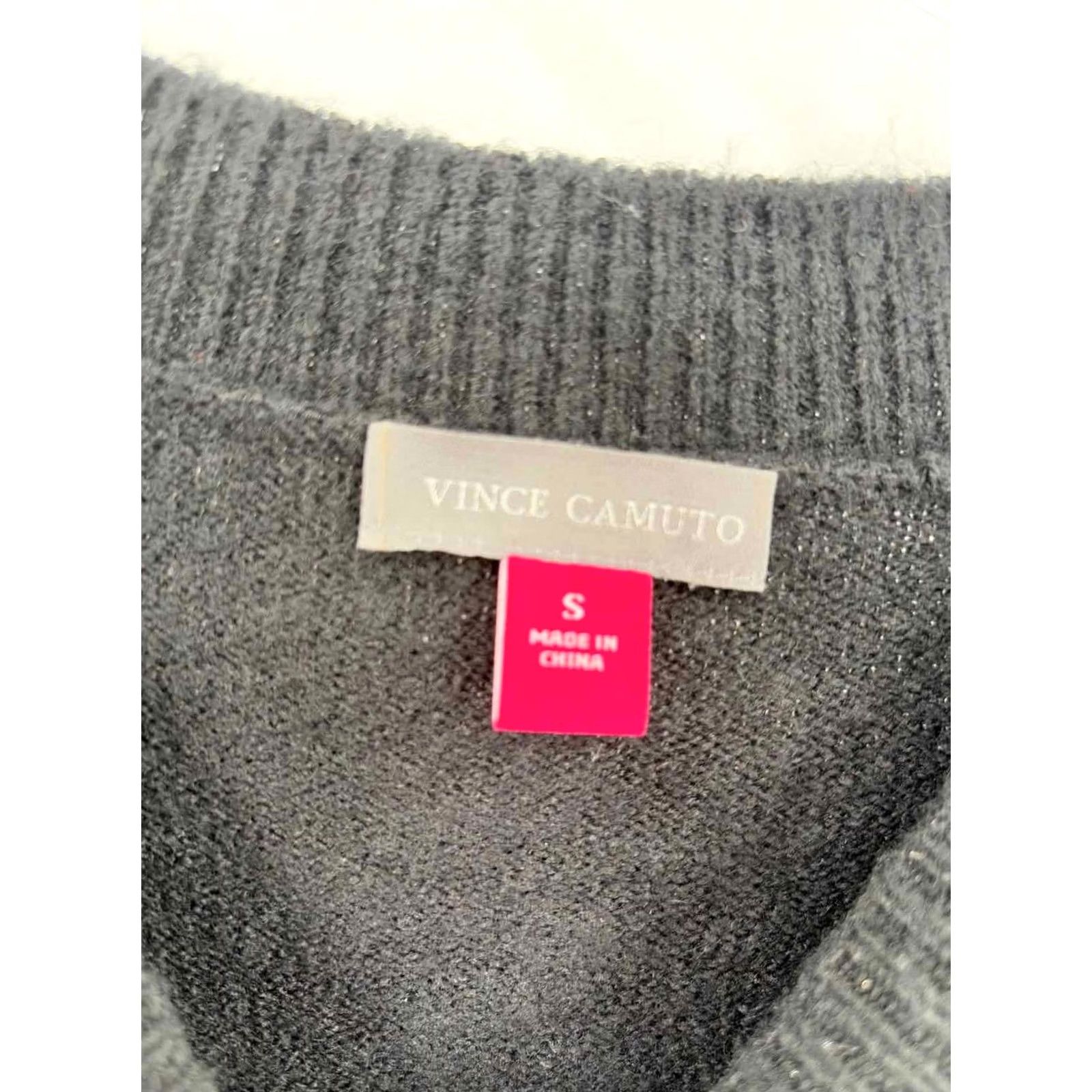Vince Camuto Vince Camuto Black Sweater Size Small Size S / US 4 / IT 40 - 3 Thumbnail