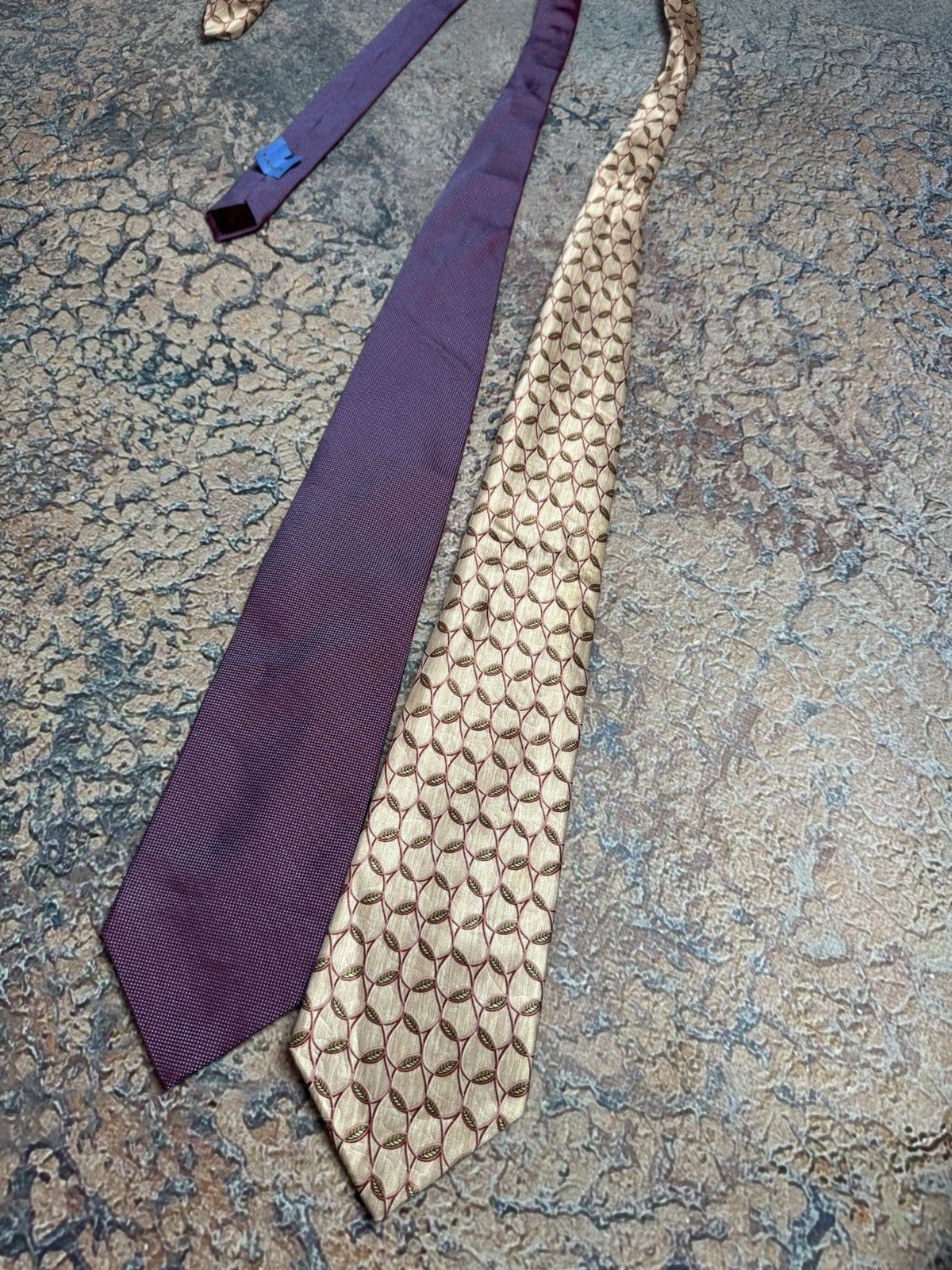 Lanvin Luxury Two Tie Vintage LANVIN PARIS Size ONE SIZE - 2 Thumbnail