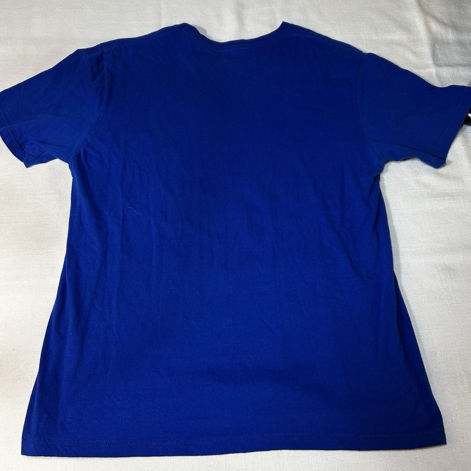 Adidas Men's Adidas Logo Blue 3 Stripe shirt Large L Size US L / EU 52-54 / 3 - 5 Thumbnail