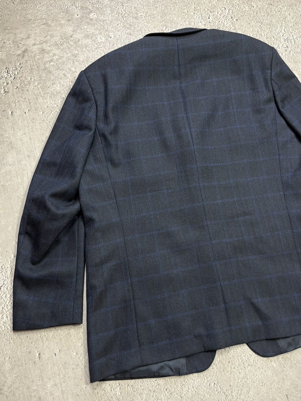 Hugo Boss Hugo Boss Einstein Wool Cashmere Navy Blazer Jacket Size 58 Size US XXL / EU 58 / 5 - 13 Thumbnail