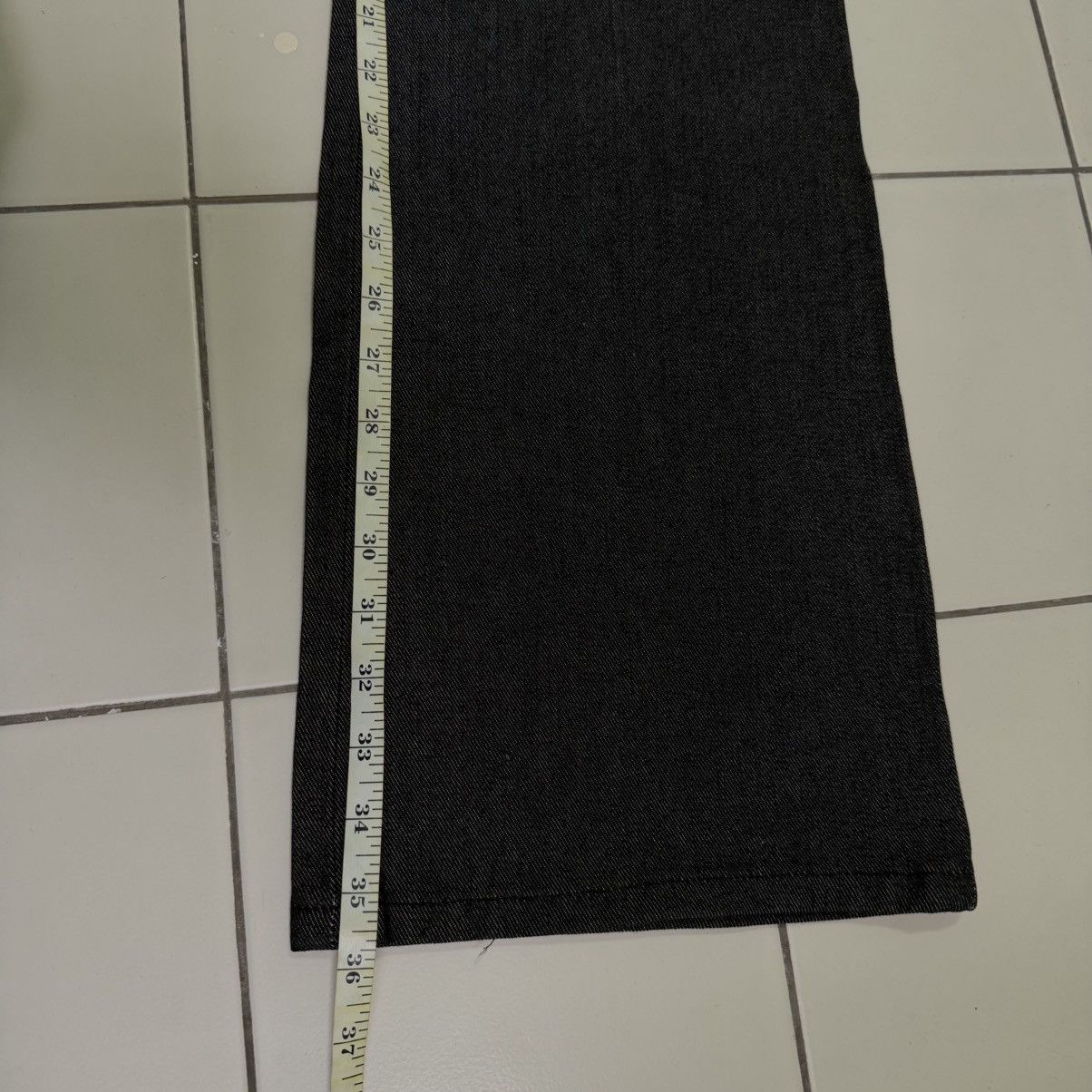 Saint Laurent Paris Saint Laurent Raw Denim Bootcut W31 Size US 30 / EU 46 - 22 Thumbnail