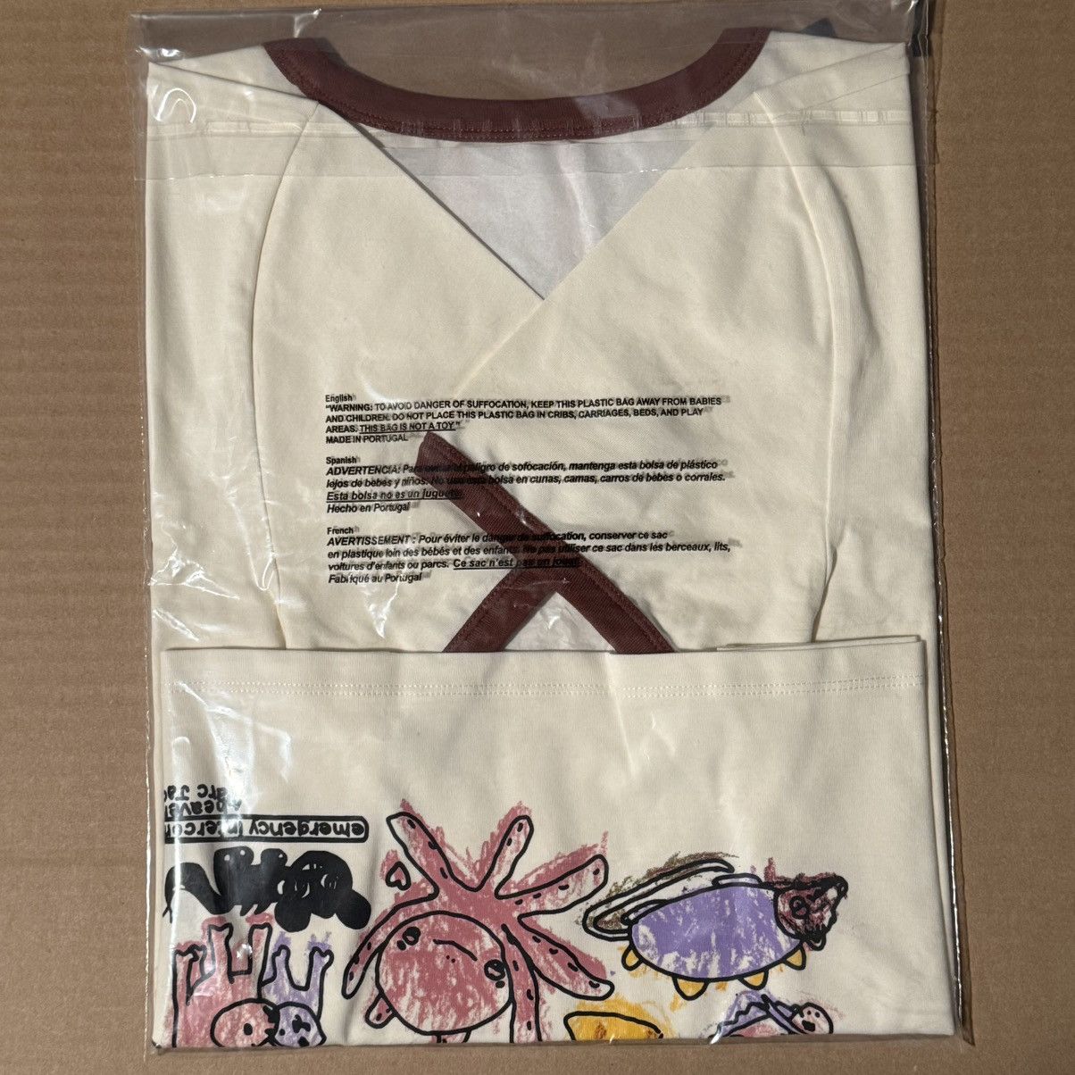 Happy99 × Heaven by Marc Jacobs × Marc Jacobs Heaven by Marc Jacobs x Emergency Intercom Baby Tee Size XL Size XL / US 12-14 / IT 48-50 - 2 Thumbnail