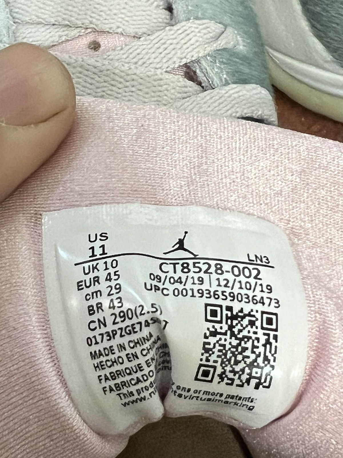 Jordan Brand Air Jordan 7 Retro “Hare 2.0” Size US 11 / EU 44 - 6 Thumbnail