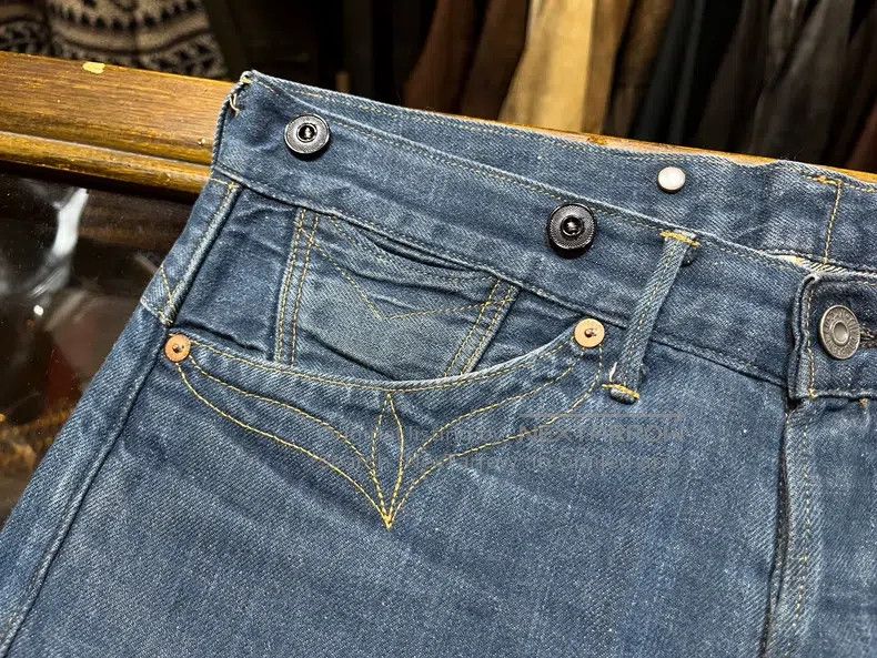 RRL Ralph Lauren RRL Ralph Lauren Rare and out of print old jeans with smil Size US 32 / EU 48 - 3 Thumbnail