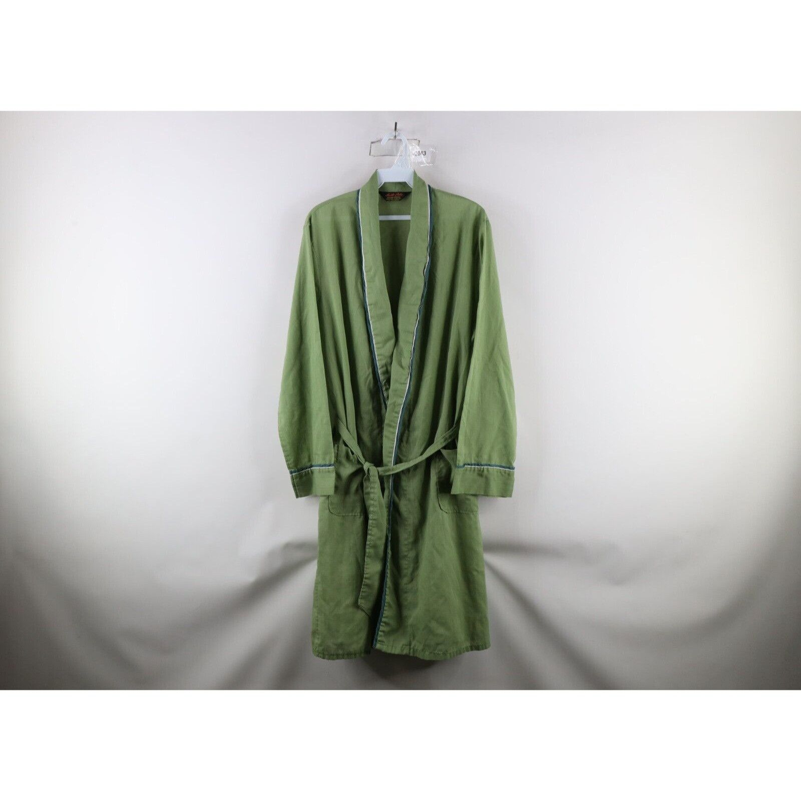 Vintage Vintage 60s 70s Streetwear Distressed Striped Belted Robe Size US L / EU 52-54 / 3 - 1 Thumbnail