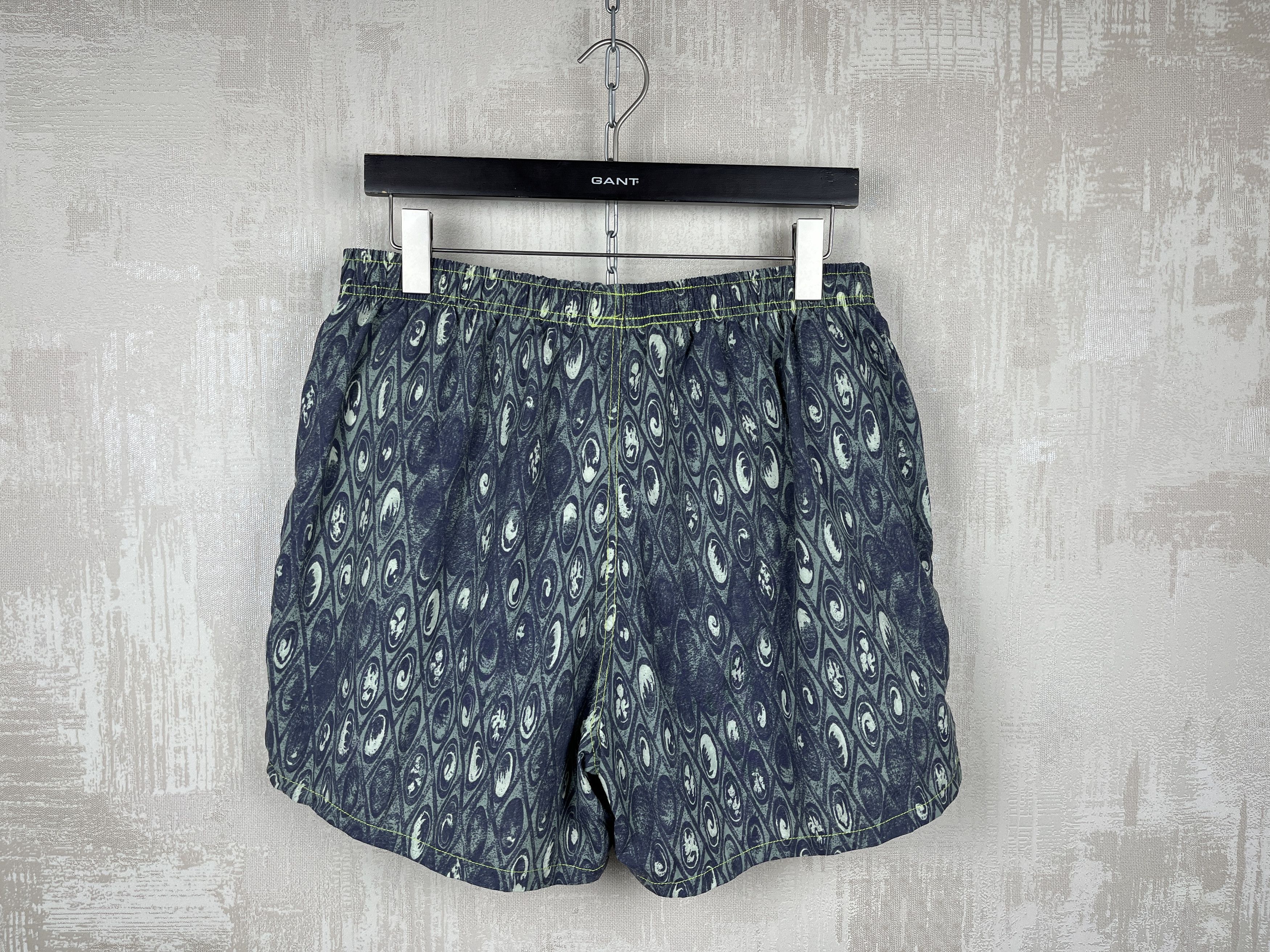 O'Neill 90's O'Neill Abstract Vintage Nylon Shorts Size XL Size US 36 / EU 52 - 8 Thumbnail