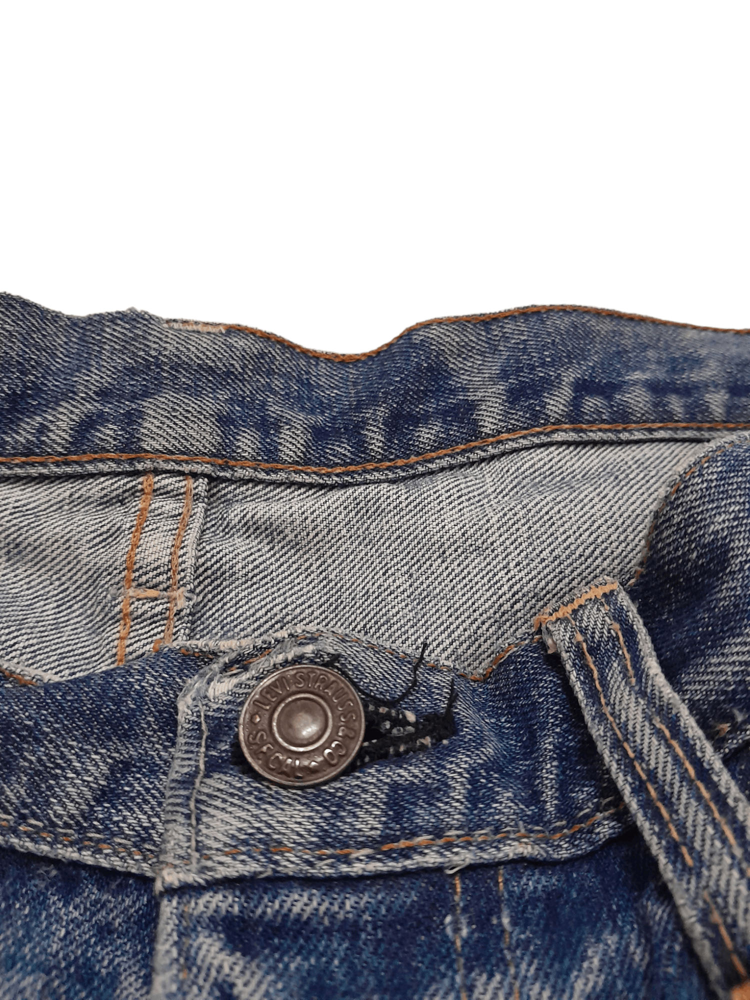 Levi's 60s Levis 502 Selvedge Big E Button #5 Denim (F247) W32 Size US 32 / EU 48 - 9 Thumbnail