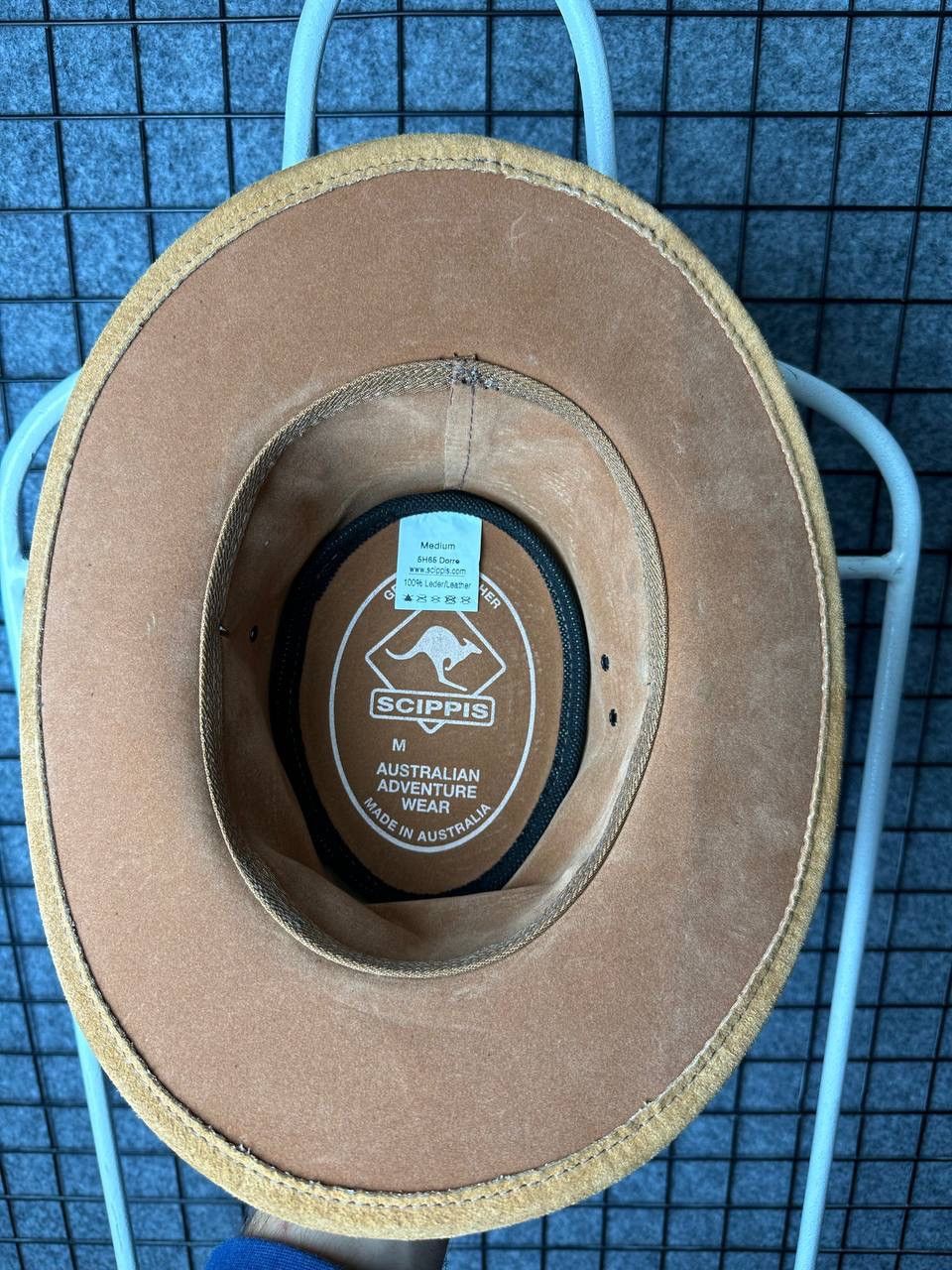Man Made In Australia Scippis hat Australian western bucket hat size Medium Size ONE SIZE - 5 Thumbnail