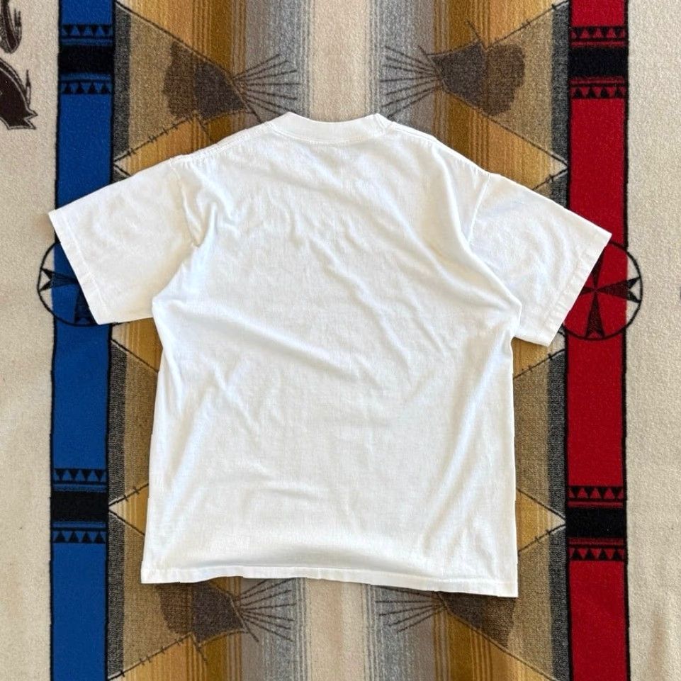 Vintage VINTAGE 90s Hallmark Funny T-Shirt Men Large White Crew Neck Short Sleeve Cartoon Dad Humor Shirts Size US L / EU 52-54 / 3 - 4 Thumbnail
