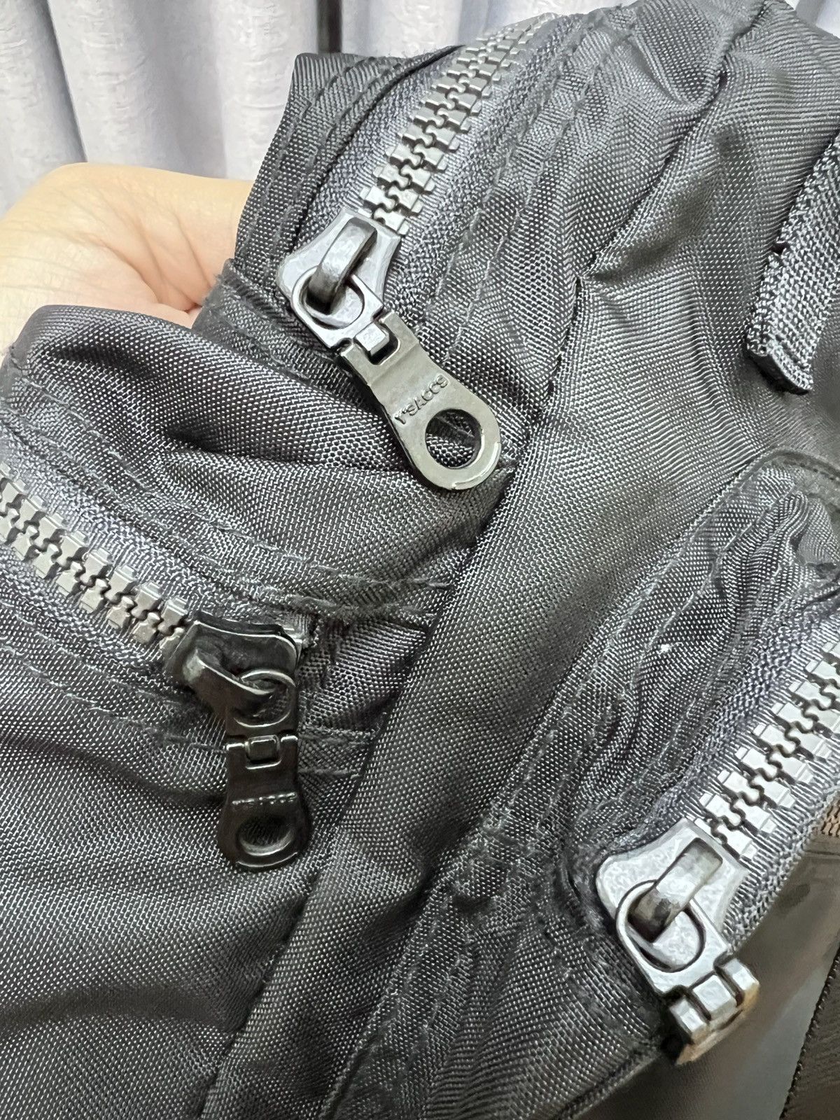 Yohji Yamamoto Ysaccs Yohji Yamamoto Black 2 Ways Backpack Sling Bag Size ONE SIZE - 6 Thumbnail