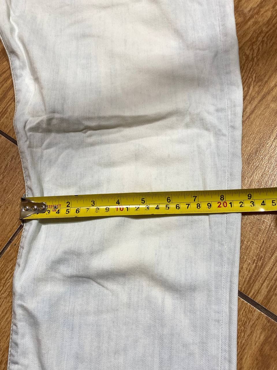 Polo Ralph Lauren Vintage Polo Ralph Lauren Faded Blue Straight Leg Jeans Size US 30 / EU 46 - 10 Thumbnail