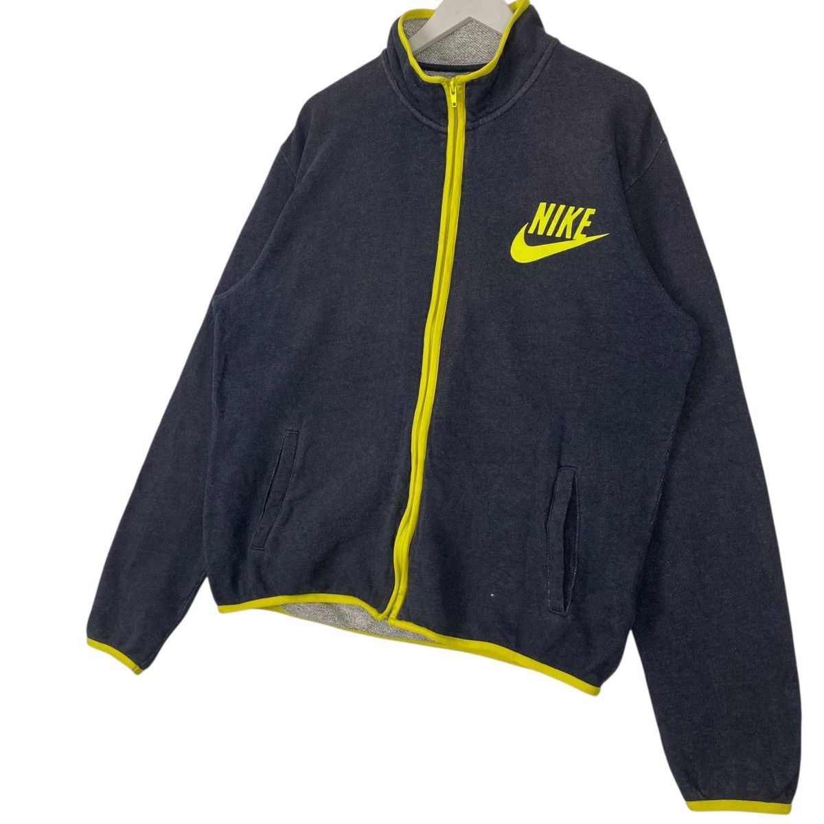 Other Vintage Nike Sportswear Full Zip Sweater Blue Made In China Size US XL / EU 56 / 4 - 2 Thumbnail