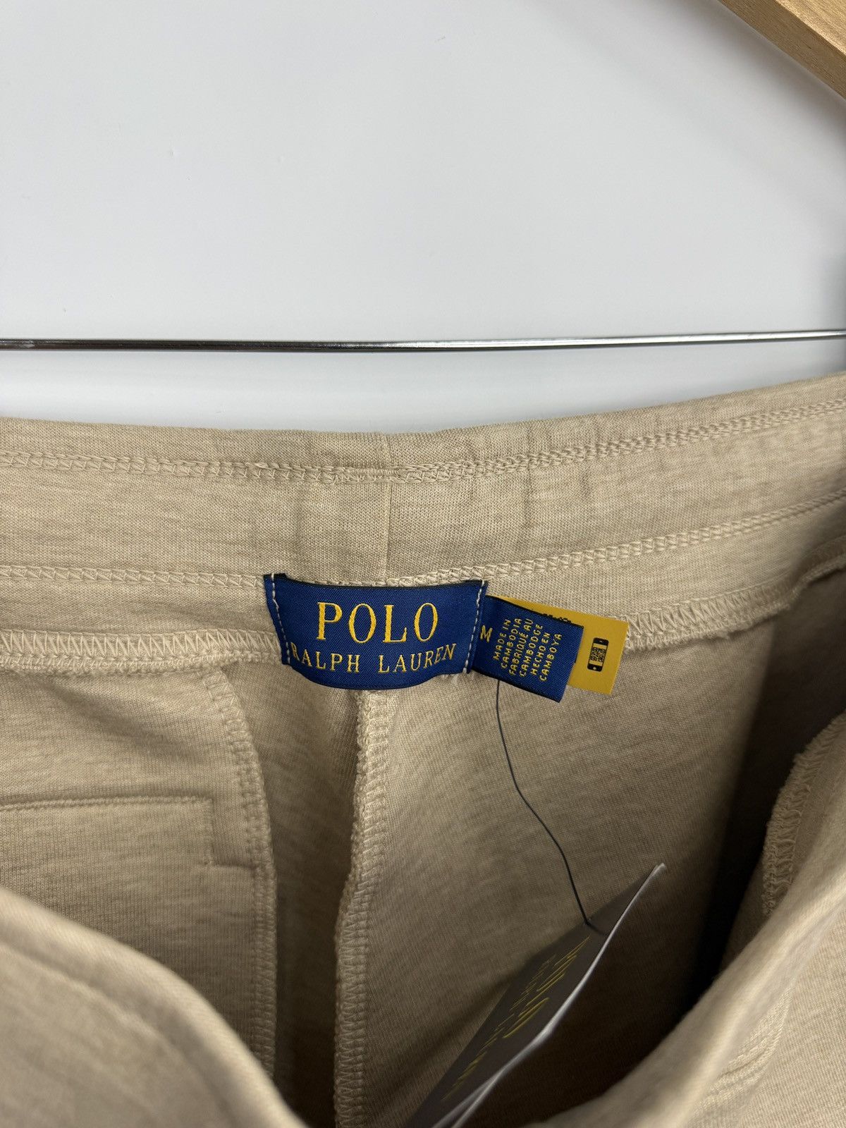 Polo Ralph Lauren 🇺🇸 NWT❗️Polo Ralph Lauren Luxury Double-Knit Jogger Pant Beige Size US 32 / EU 48 - 13 Thumbnail