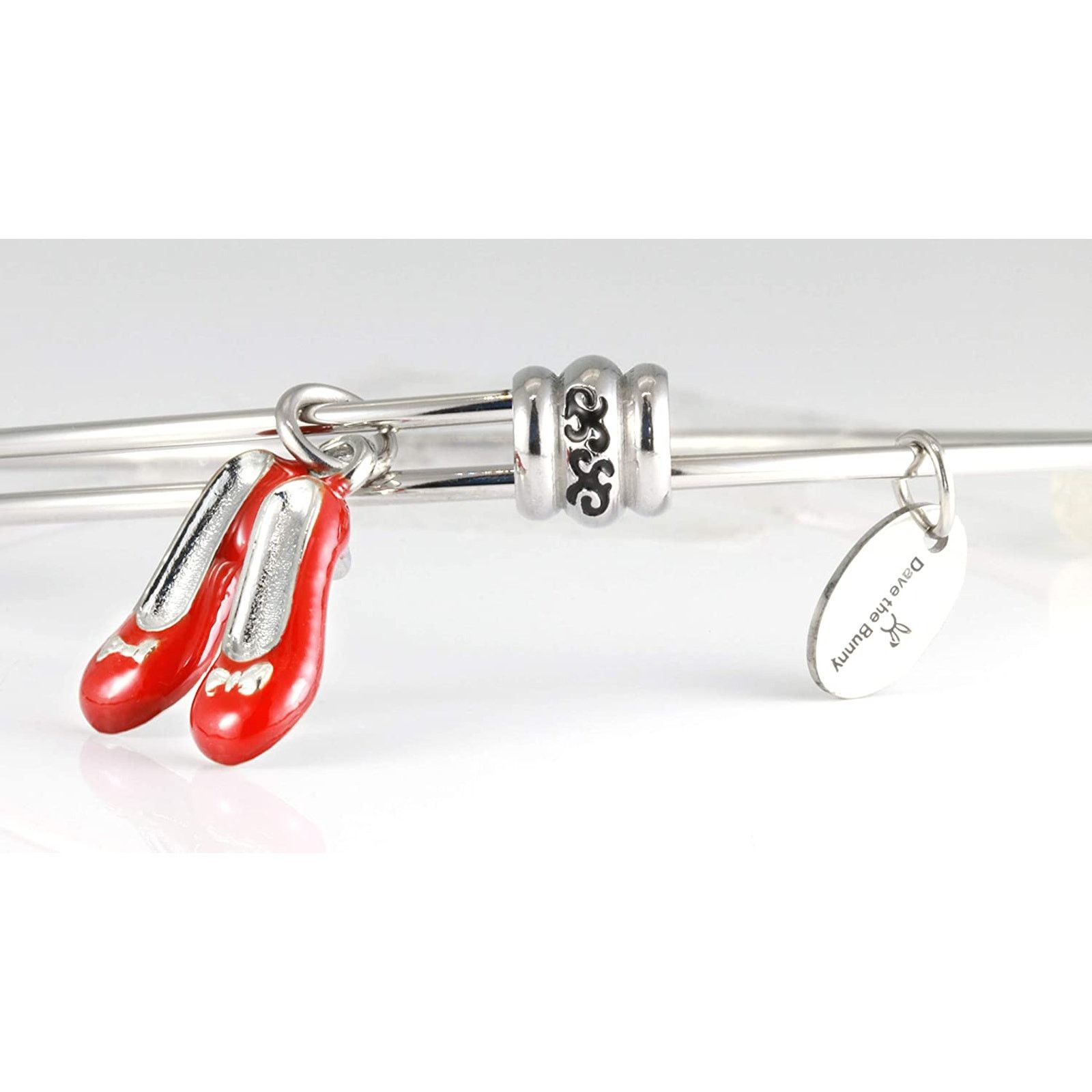 & Other Stories Wizard of Oz | Ruby Slippers Jewelry Bracelet Bangle Size ONE SIZE - 4 Thumbnail