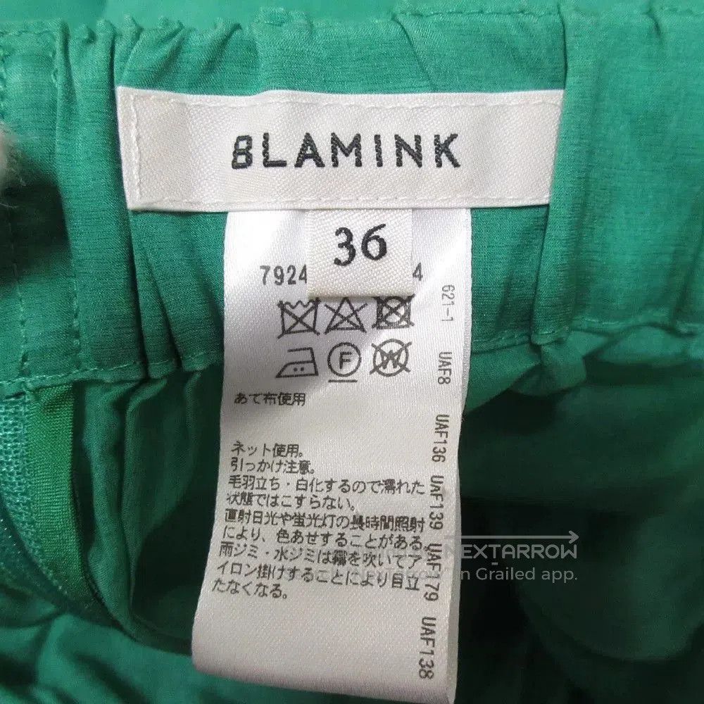 Other Elegant Green Silk Midi Skirt. Size 26" / US 2 / IT 38 - 7 Thumbnail