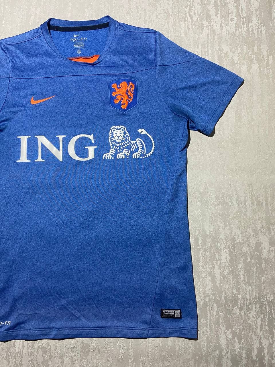 Nike Nike Dutch Netherlands KNVB Training Soccer Jersey Size L Size US L / EU 52-54 / 3 - 3 Thumbnail