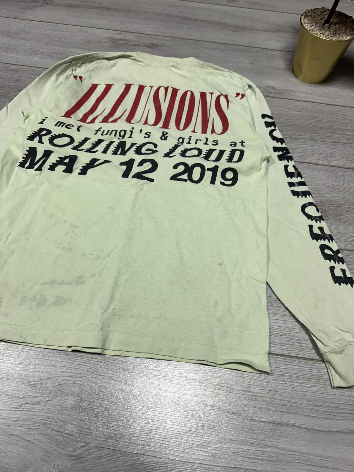 Cactus Plant Flea Market × Kid Cudi CPFM x Kid Cudi x Coachella 2019 Long sleeve shirt Size US M / EU 48-50 / 2 - 6 Thumbnail