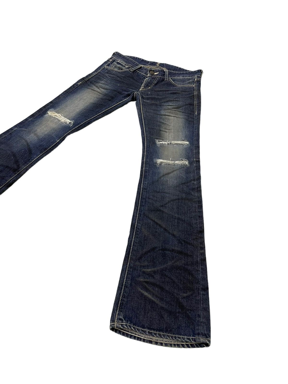 Comoli × Japanese Brand 2020SS Comoli Belted Denim Pants Indigo 3