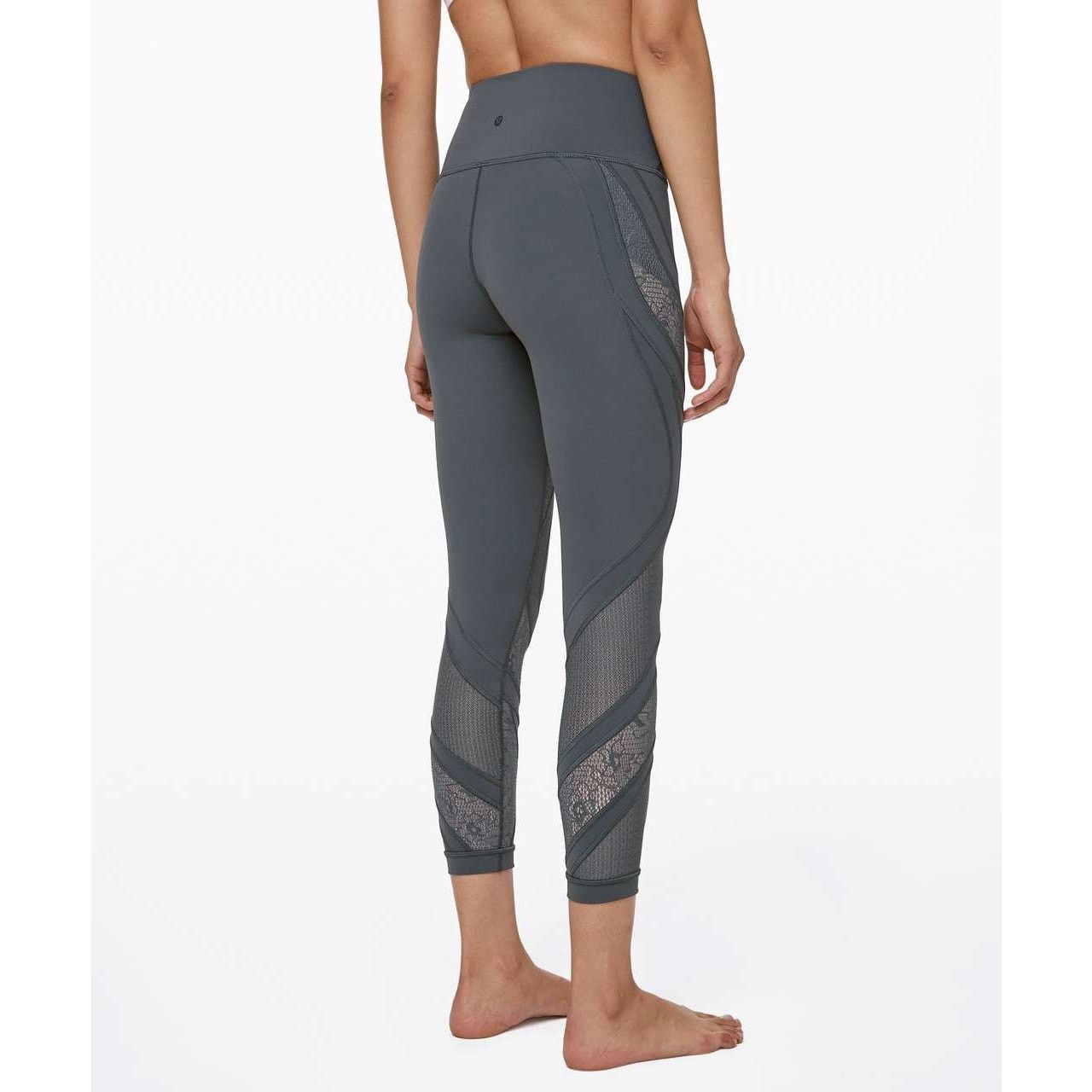 Lululemon LULULEMON Wunder Under High-Rise Tight Gray Womens 10 Size 32" / US 10 / IT 46 - 8 Thumbnail
