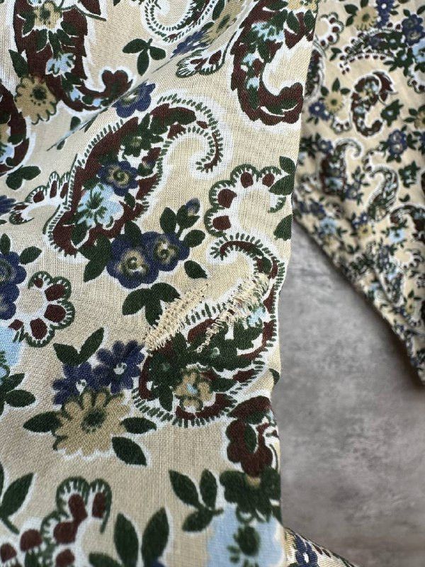 Burberry Burberrys of London France 90s Paisley Print Button Shirt Size US M / EU 48-50 / 2 - 11 Thumbnail