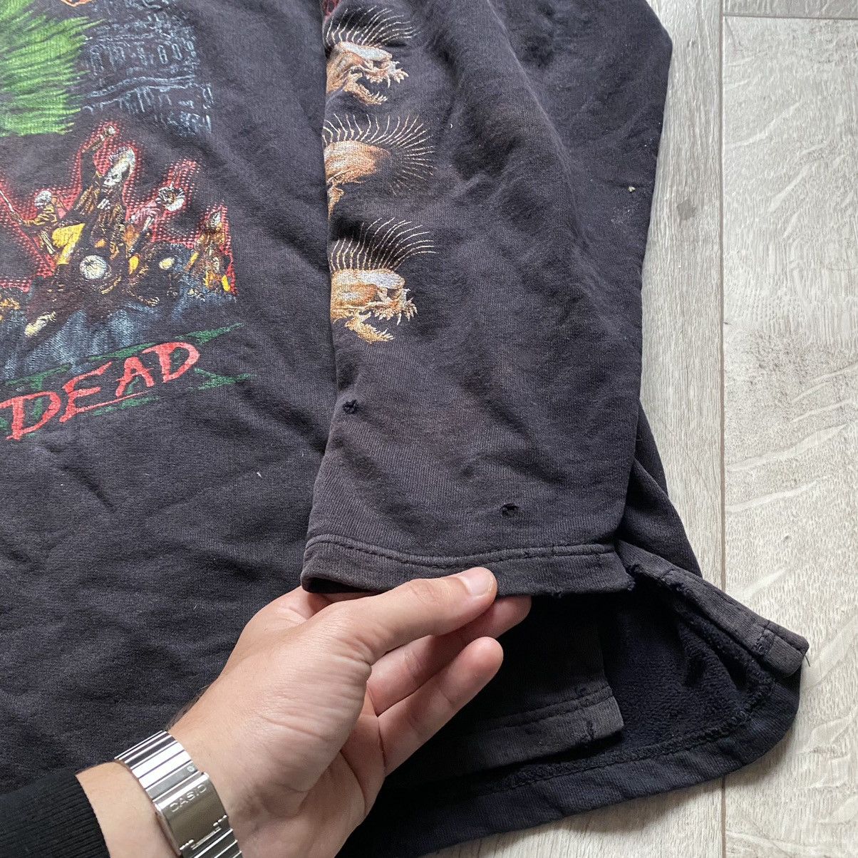 Band Tees VINTAGE THE EXPLOITED PUNKS NOT DEAD LOST GENERATION HOODIE Size US XL / EU 56 / 4 - 7 Thumbnail