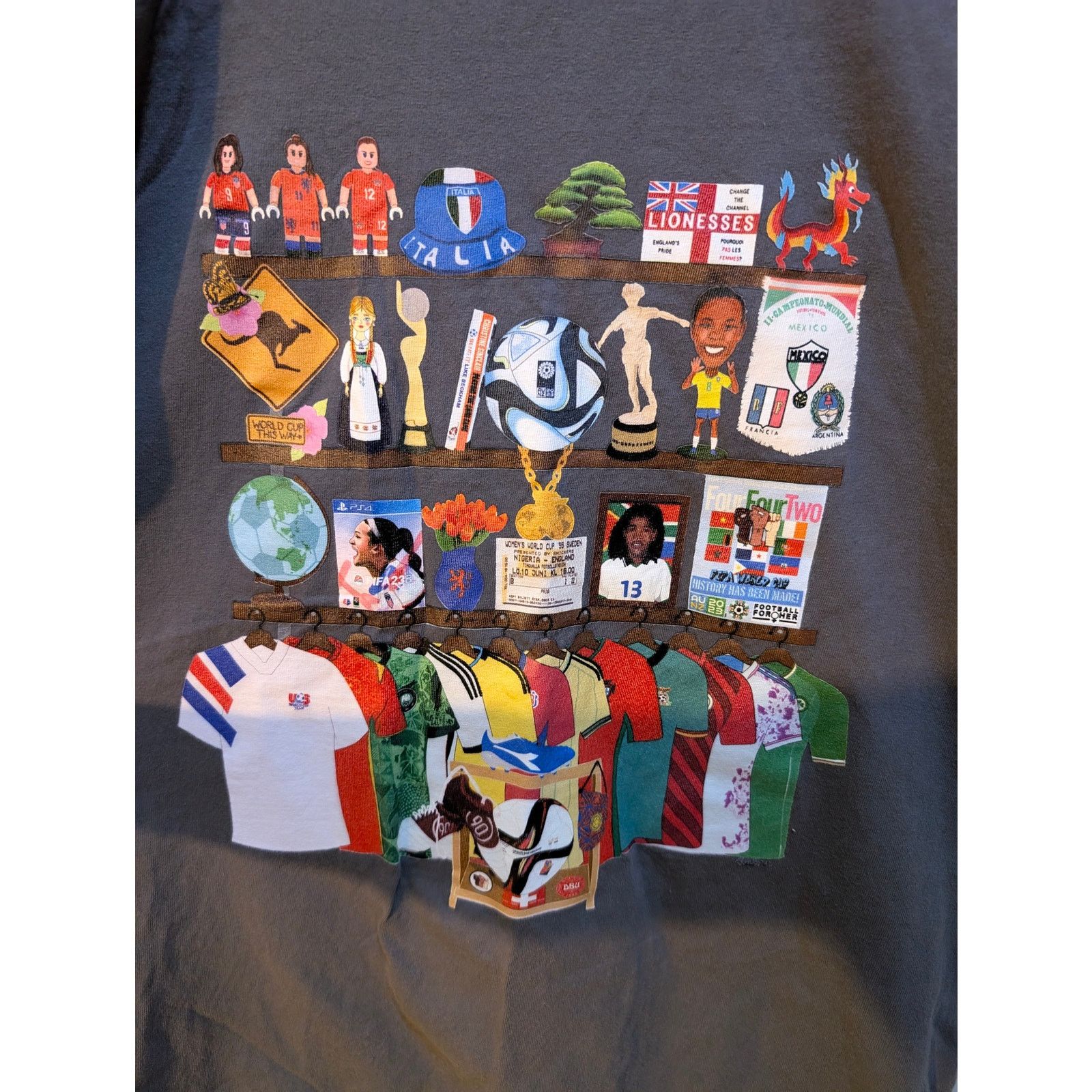 Other Football For Her Soccer FIFA Graphic Shirt Marta Bonmati Sml Size US S / EU 44-46 / 1 - 2 Thumbnail