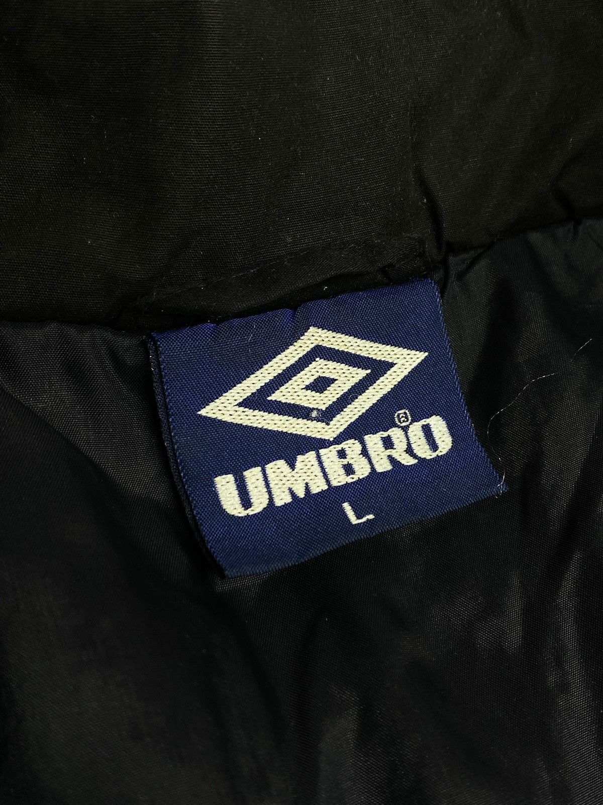 Umbro 1992/93 Manchester United Umbro Sharp Padded Bench Coat Size US L / EU 52-54 / 3 - 22 Thumbnail