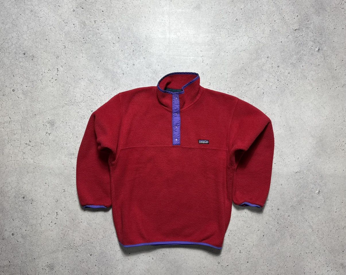 Patagonia Patagonia Synchilla Snap T Fleece Sweatshirt Jacket Size S Size US S / EU 44-46 / 1 - 1 Thumbnail