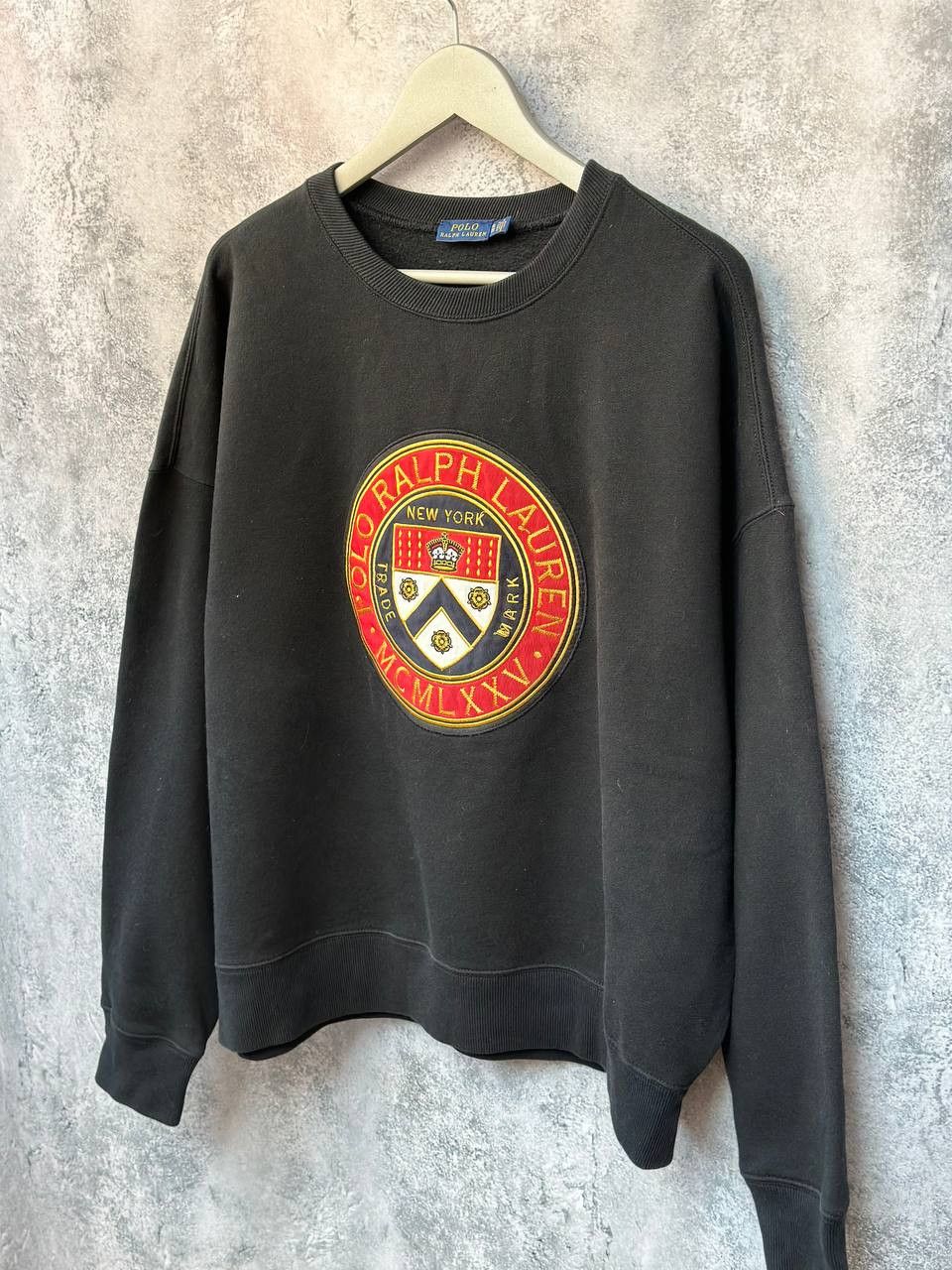 Polo Ralph Lauren Polo Ralph Lauren Embroidered Crest New York Sweatshirt Size US XL / EU 56 / 4 - 2 Thumbnail