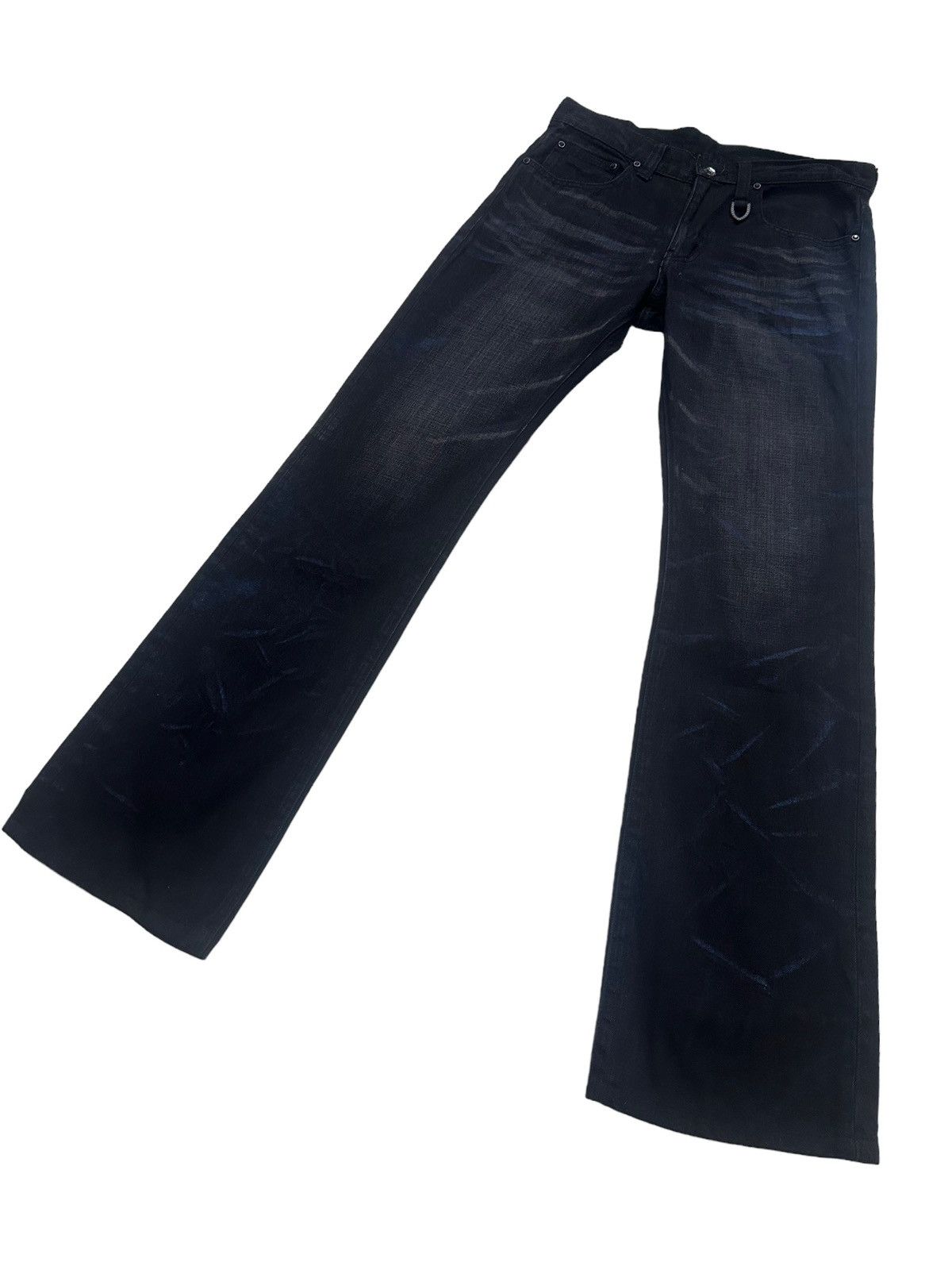 Hysteric Glamour GRAIL 🇯🇵 90s Flare Semantic Design Snake Print Denim Pants Size US 32 / EU 48 - 7 Thumbnail
