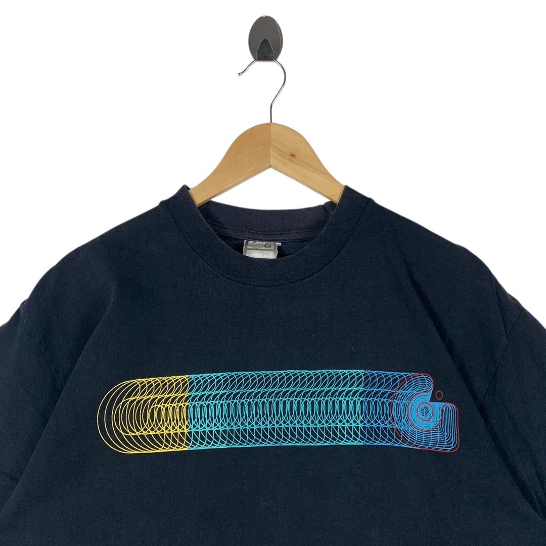 Vintage Vintage Abstract Spiral Graphic Tee Size US XL / EU 56 / 4 - 2 Thumbnail