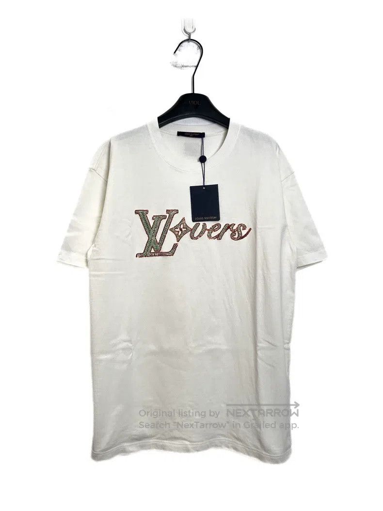 Louis Vuitton Louis Vuitton Beaded sequin embroidered short sleeve Size US XL / EU 56 / 4 - 2 Thumbnail