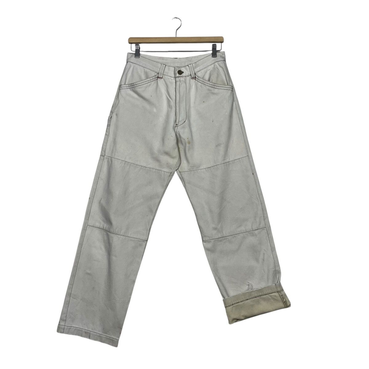Japanese Brand Vintage Pazzo Workwear Denim Jeans Size US 30 / EU 46 - 11 Thumbnail