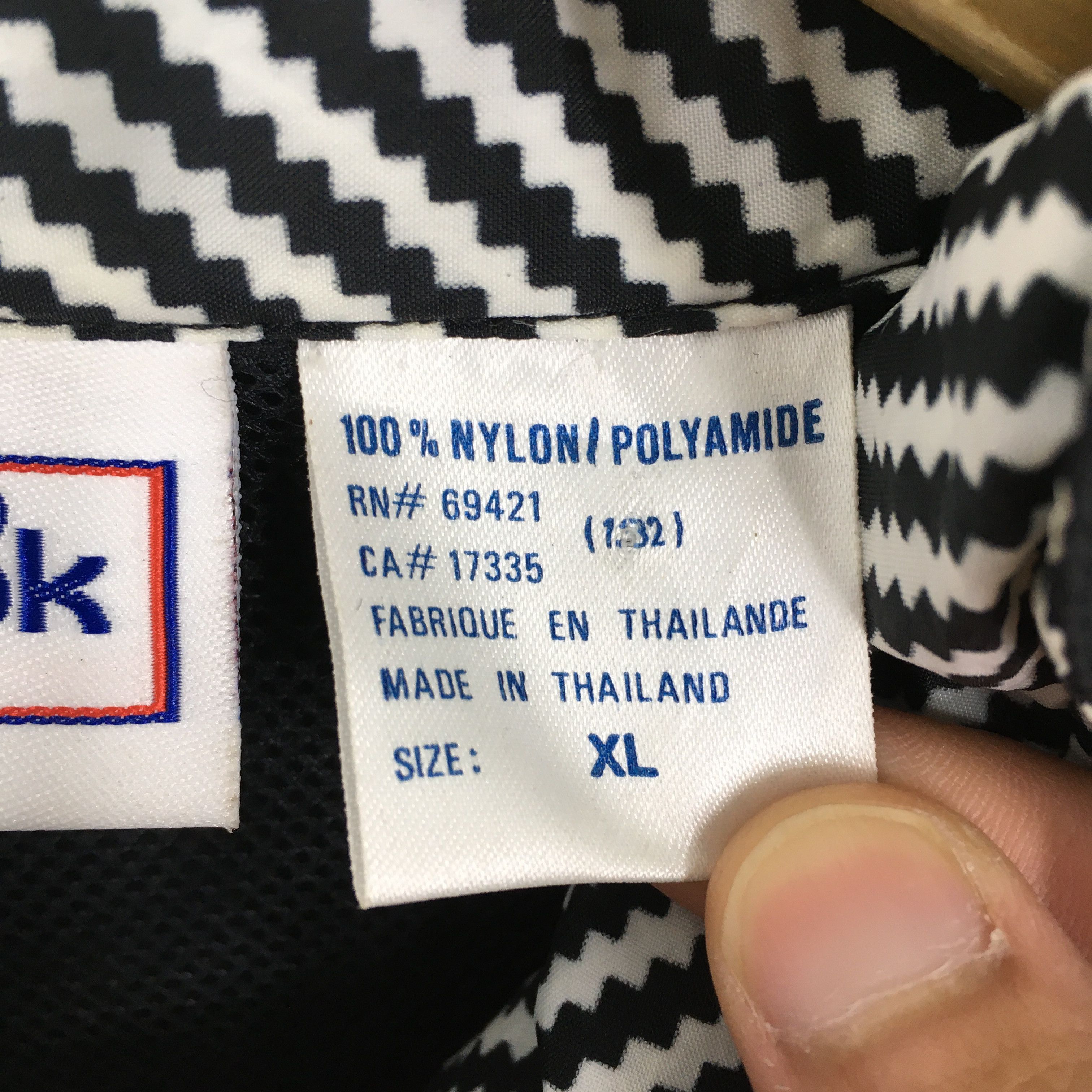 Reebok Vintage 90's Reebok Windbreaker Jacket XLarge Size US XL / EU 56 / 4 - 7 Thumbnail