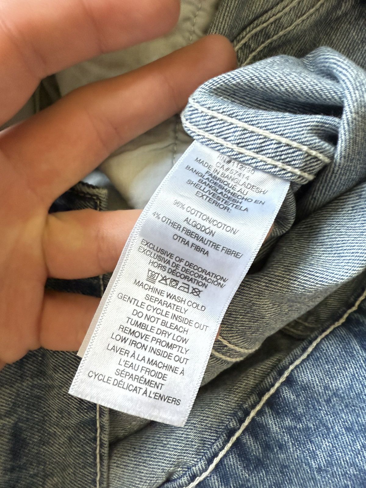 True Religion True Religion Jesse SN Patch Trucker Jacket Size US L / EU 52-54 / 3 - 9 Thumbnail