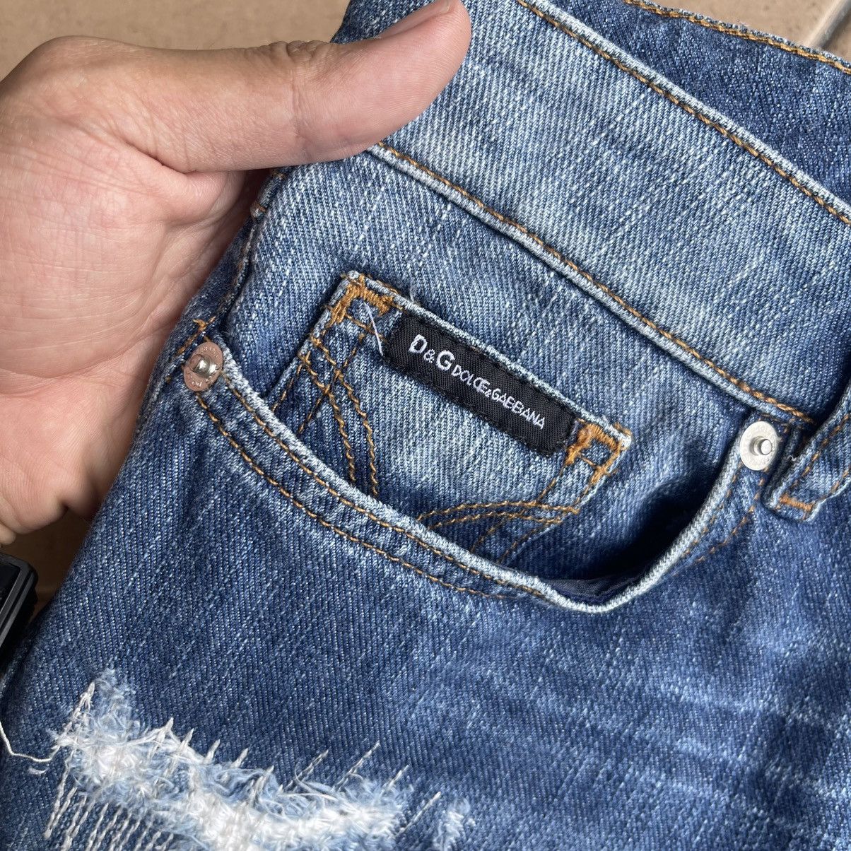 Dolce & Gabbana Dolce & Gabanna Distressed Ripped Jeans Size 28’ Size 28" / US 6 / IT 42 - 11 Thumbnail