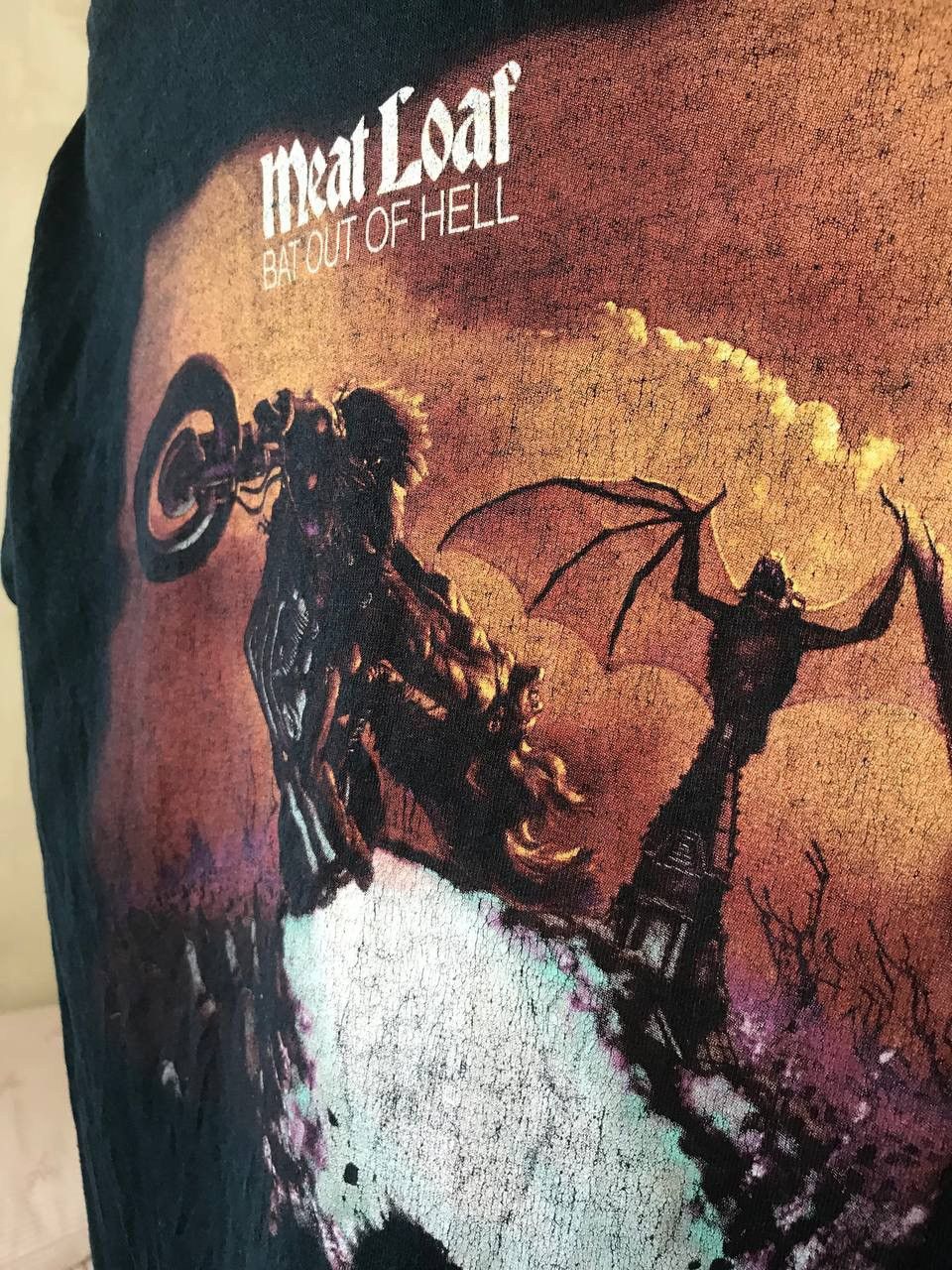 Band Tees 🔥 Meat Loaf Bat Out Of Hell Album Tour Vintage T Shirt Rock Size US M / EU 48-50 / 2 - 8 Thumbnail