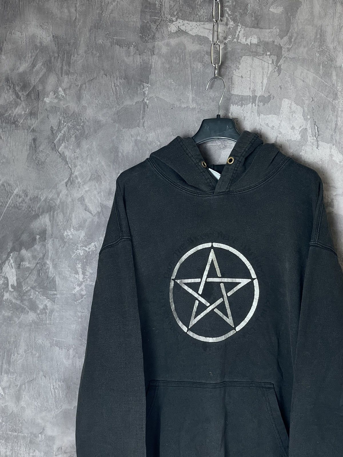 Band Tees Vintage Rock Band Satan Grunge Y2K Hoodie Size US XL / EU 56 / 4 - 4 Thumbnail