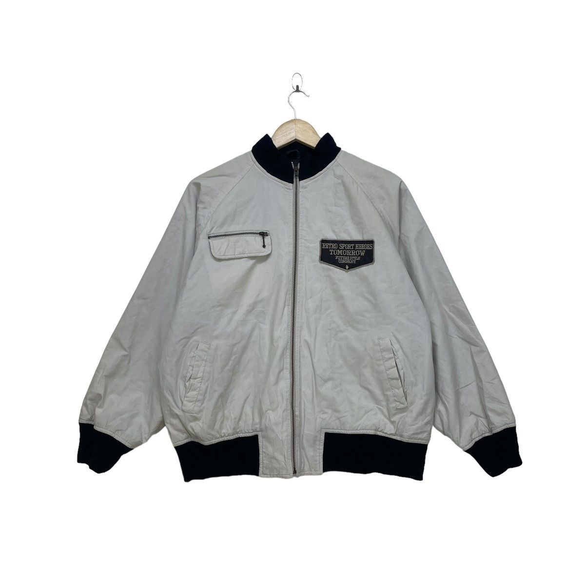 Japanese Brand Japanese Brand Bonprix Retro Sport Heros Bomber Jacket Size US M / EU 48-50 / 2 - 1 Thumbnail