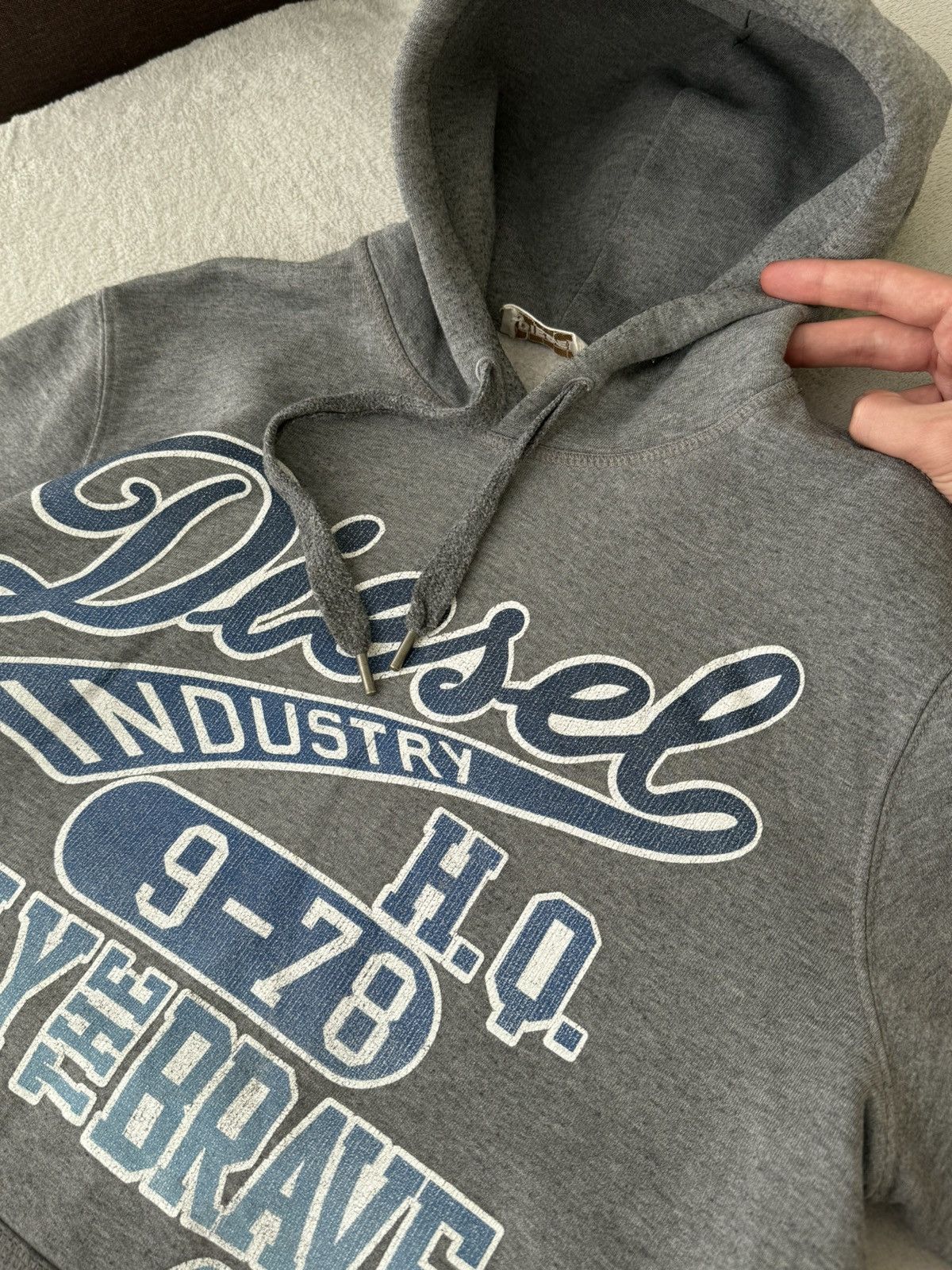 Diesel Vintage Diesel Industry Y2K basic oversized hoodie Size US M / EU 48-50 / 2 - 8 Thumbnail