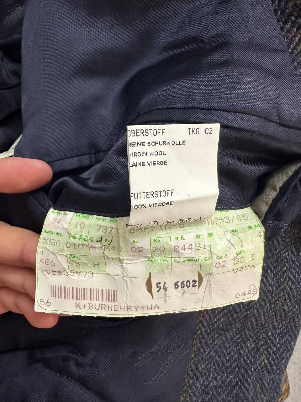 Burberry Burberry London Blazer Size 54R - 4 Thumbnail