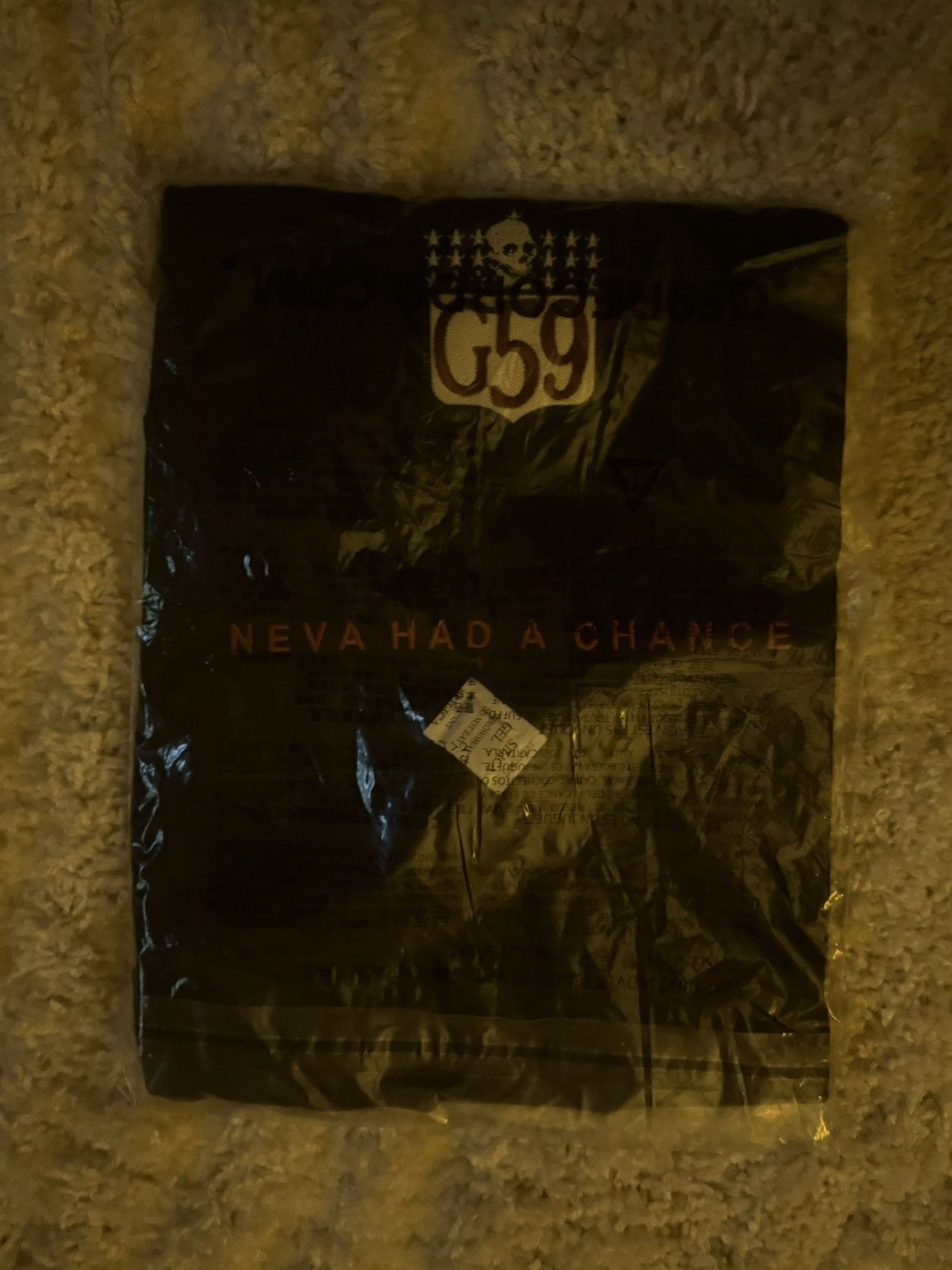 G59 Records $uicideboy$ G59 BORN 2 LOSE TEE BLACK Size US M / EU 48-50 / 2 - 11 Thumbnail
