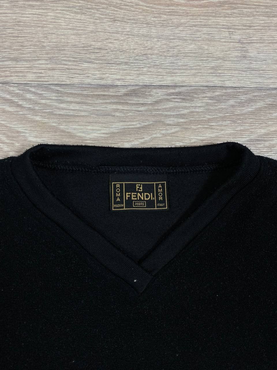 Fendi × Vintage Vintage Fendi Fleece Sweatshirt Size M Size US M / EU 48-50 / 2 - 3 Thumbnail