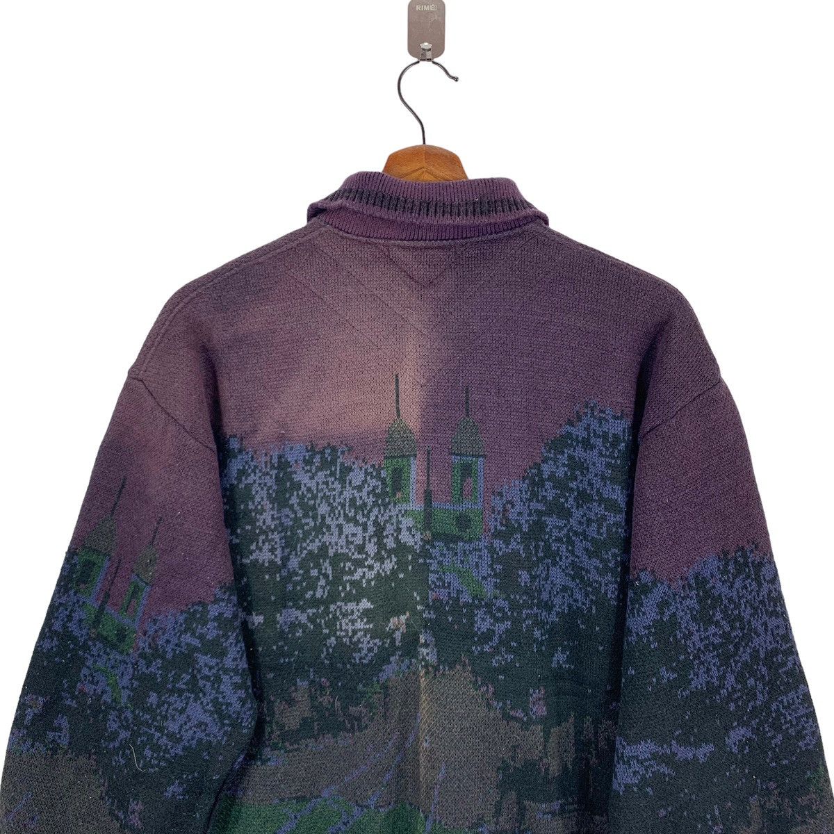 Arts & Science × Vintage 🔥🔥 VINTAGE LAC AVERA FULL PRINT ART HUNTING COLLAR CREWNECK Size US M / EU 48-50 / 2 - 8 Thumbnail