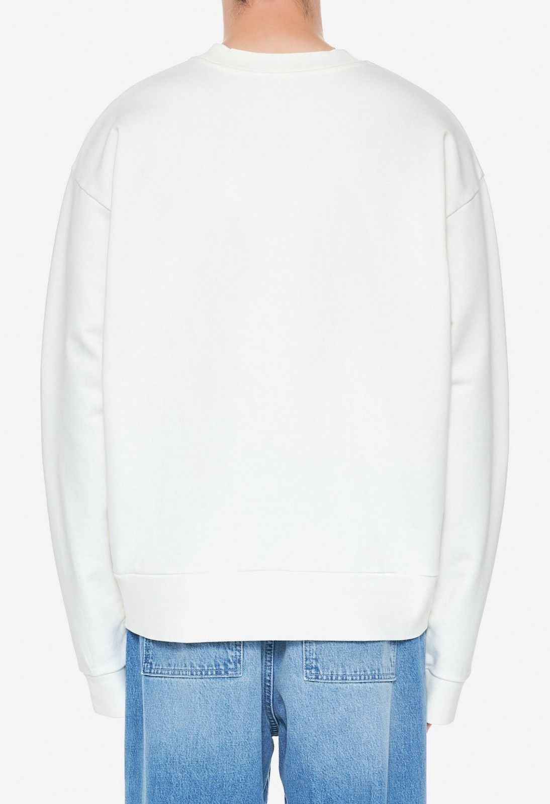 Marni Last Size Marni Wrinkled Logo White Sweatshirt Size US L / EU 52-54 / 3 - 2 Thumbnail